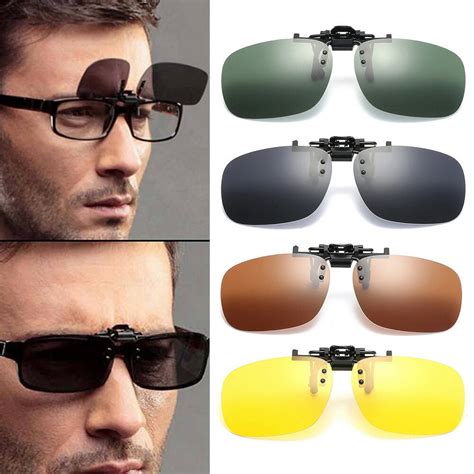 men's clip on polarized sunglasses.